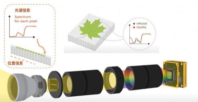 高光譜相機(jī)用于檢測(cè)紗布上是否含有酸溶液的應(yīng)用